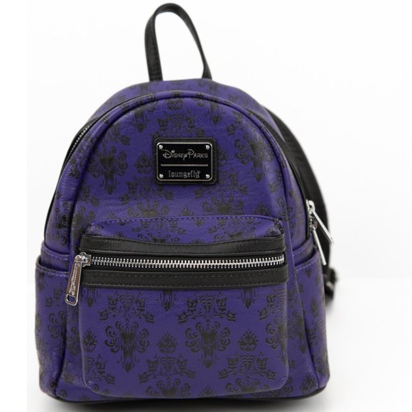haunted mansion wallpaper backpack